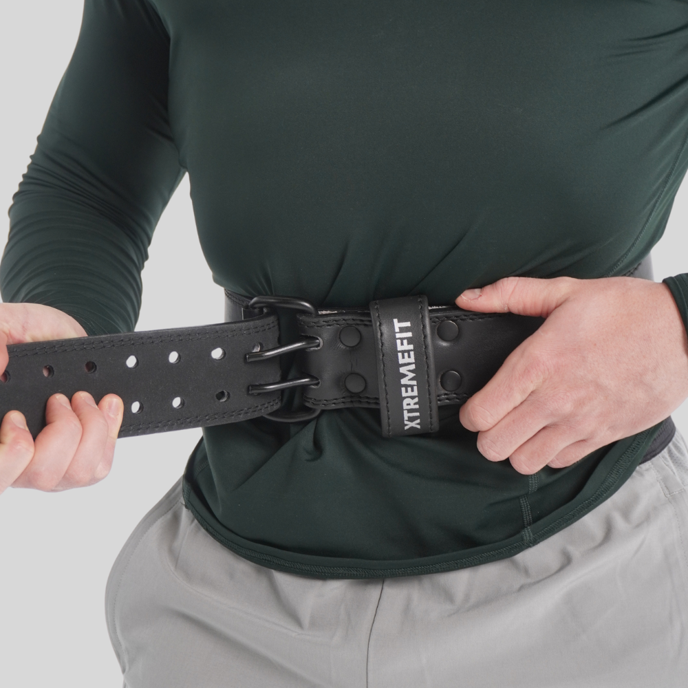 Ceinture de muscu en cuir