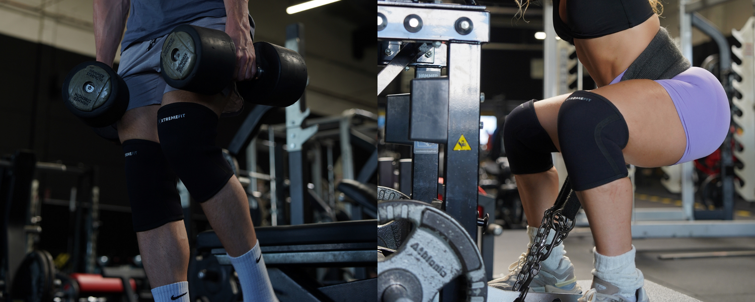 Bannière genouillère musculation xtremefit.fr Accessoire musculation