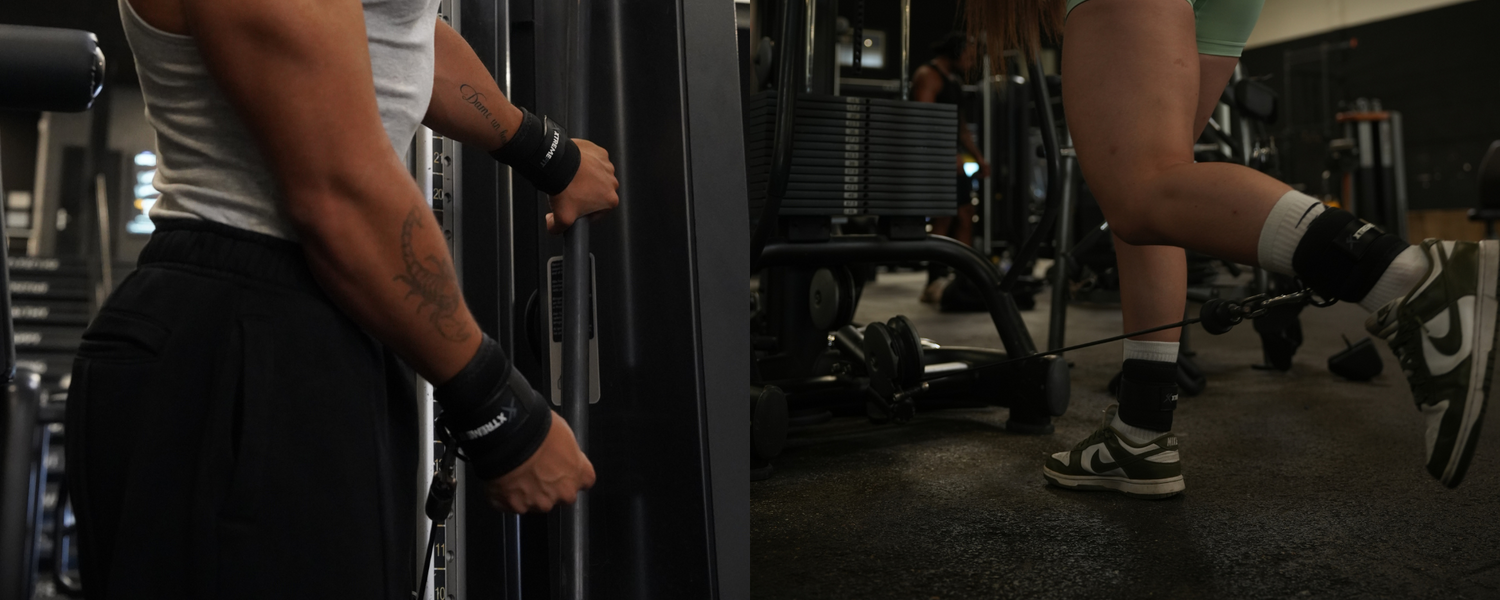 Banniere sangle cheville musculation xtremefit.fr