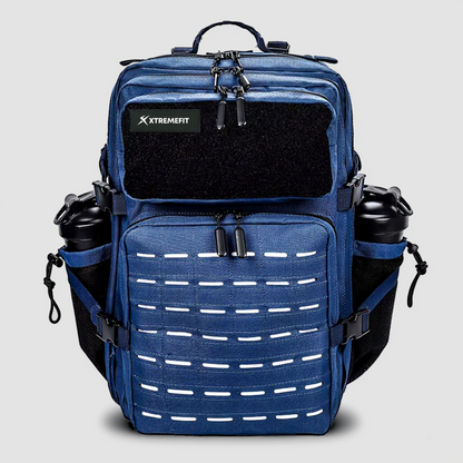 Sac tactique bleu V2 fond blanc