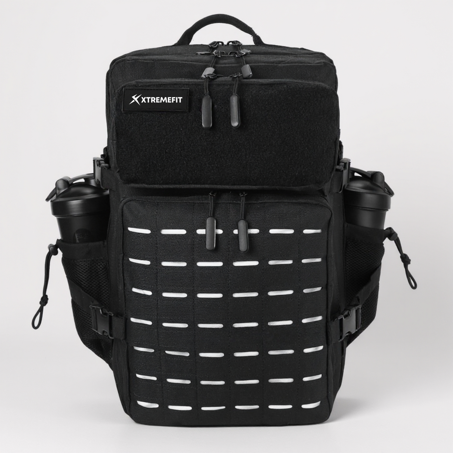 Sac tactique fond blanc couleur noir