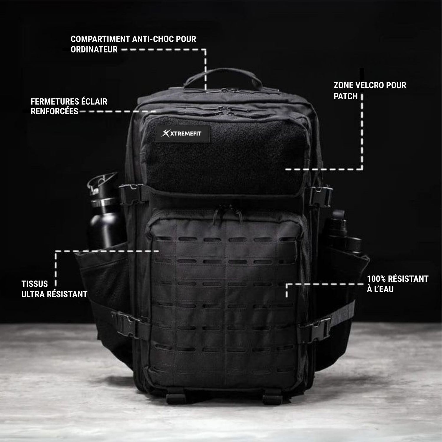 Sac tactique xtremefit.fr caractéristiques