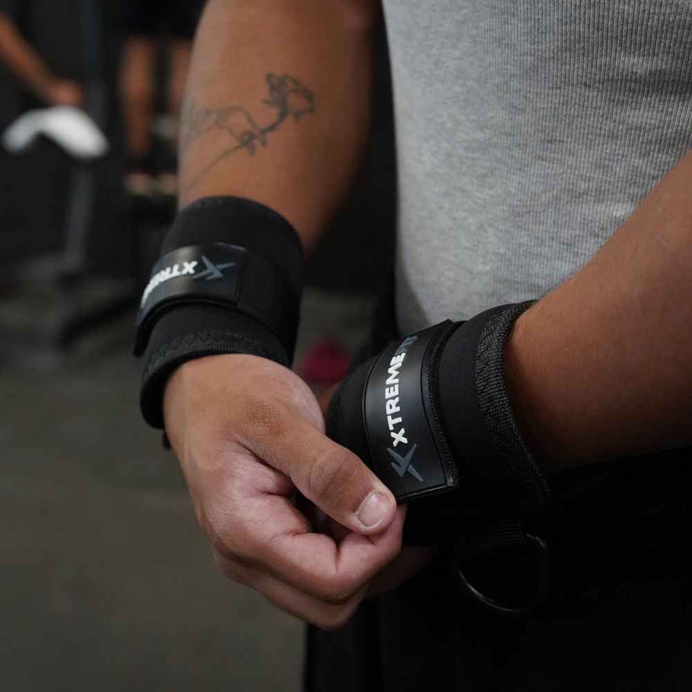 Sangle cheville musculation zoom logo xtremefit.fr