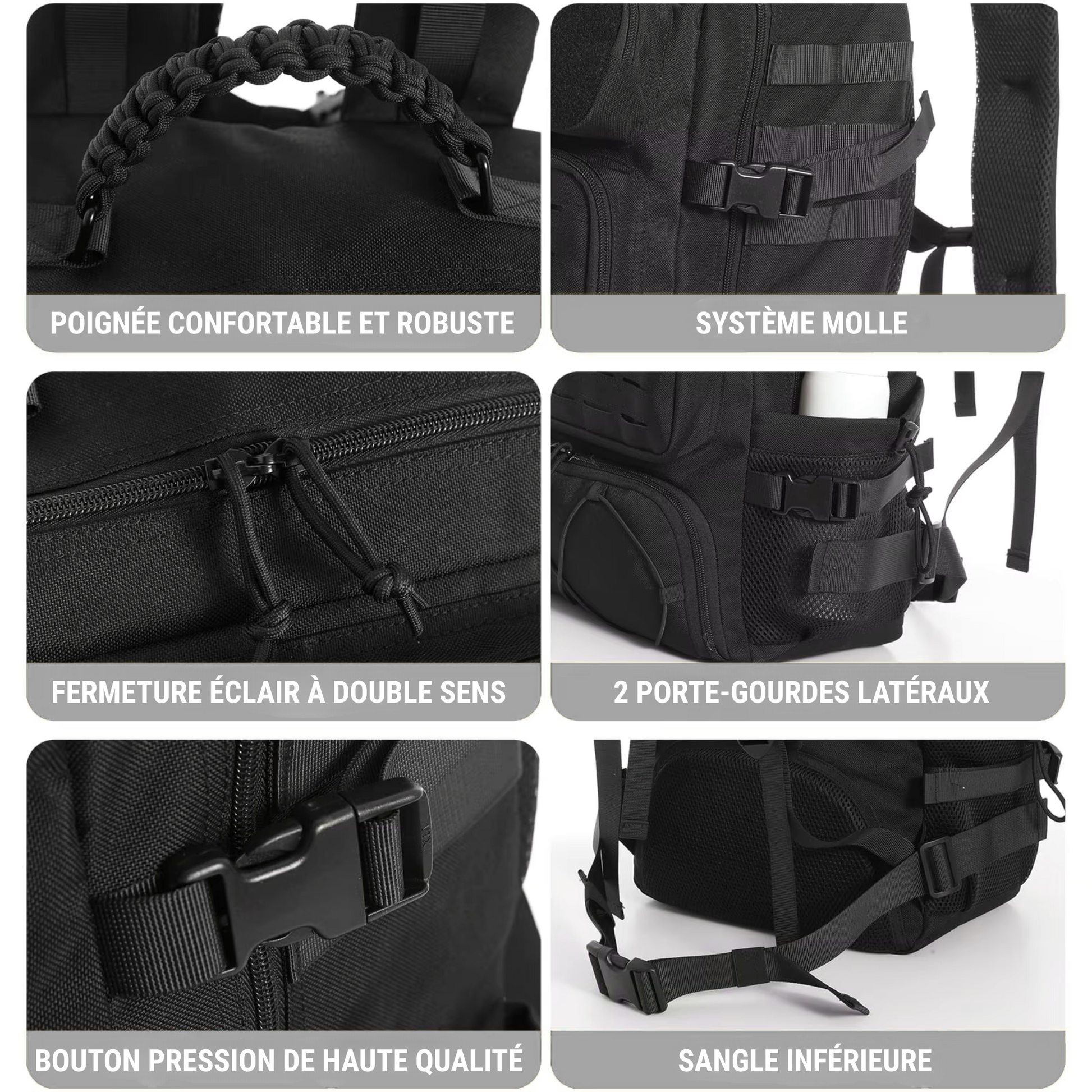 sac dos tactique avantages